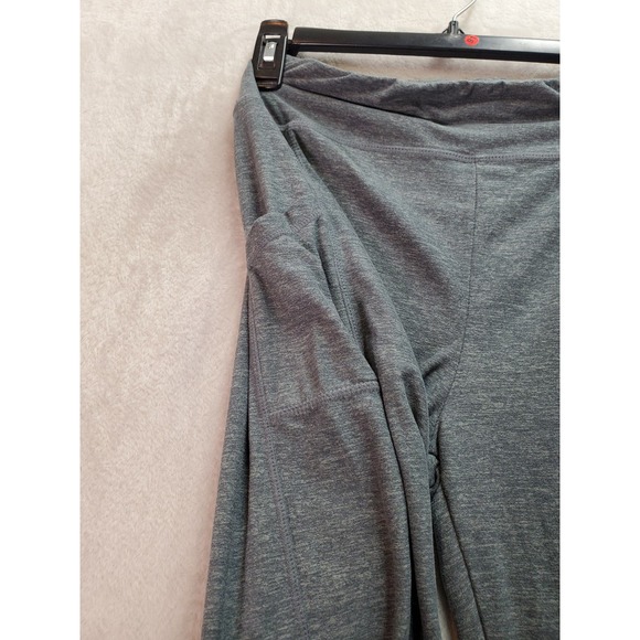 Lot Of 2 Ardene Activewear Leggings Women Medium Black Gray Polyester Skinny Leg - Picture 5 of 13